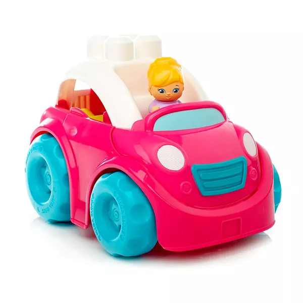 Mega Bloks: Mini vehicul - Cabrio roz