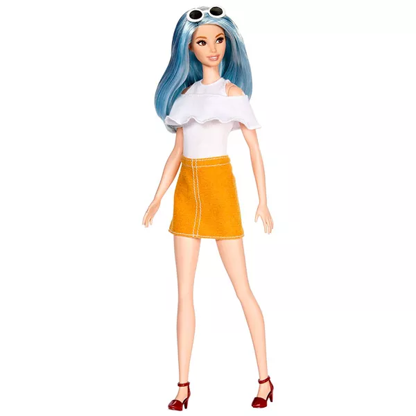 Barbie Fashionistas: Kék hajú Barbie, napszemüveggel