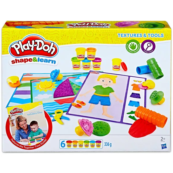 Play-Doh: minták és eszközök gyurmakészlet
