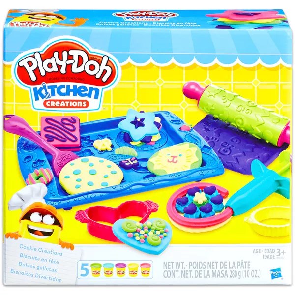 Play-Doh: süti készítő gyurmakészlet kiegészítőkkel