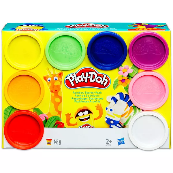 Play-Doh: Set de plastilină Starter Curcubeu