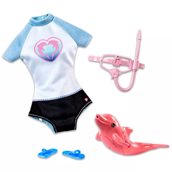 Barbie: Delfin varázslat - búvár ruha kiegészítőkkel 