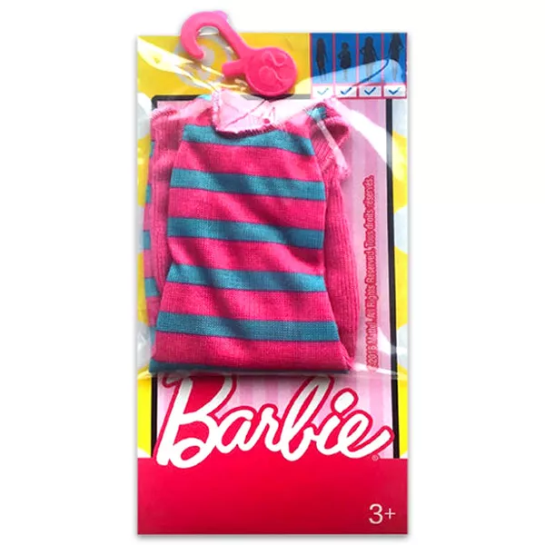 Barbie: csíkos ruha - több színben