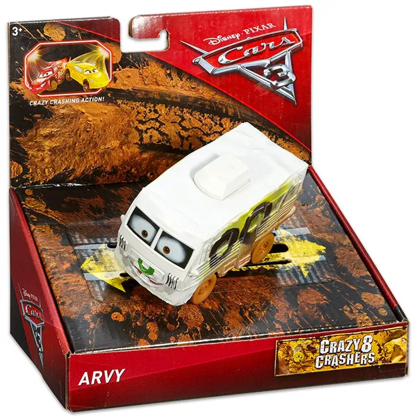 Cars 3: Crazy 8 Crashers - Maşinuţa deluxe Arvy