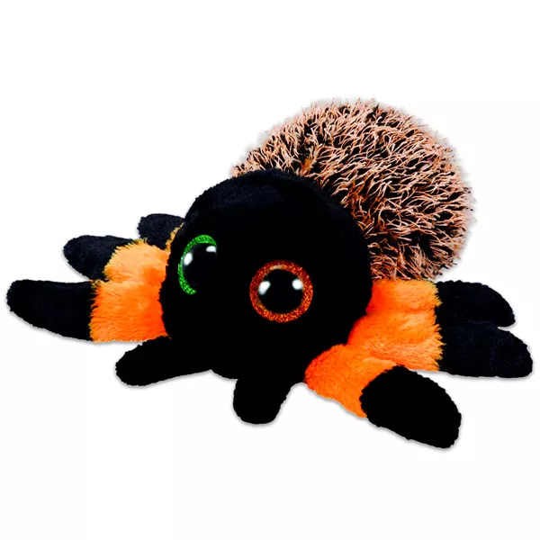 TY Beanie Boos: Hairy pók plüssfigura - 15 cm, narancssárga
