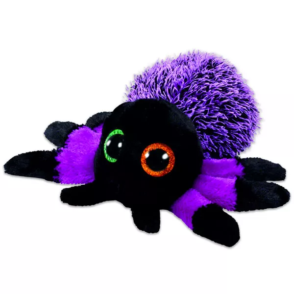 TY Beanie Boos: Creeper pók plüssfigura - 15 cm, lila