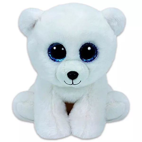 TY Beanie Babies: Arctic figurină ursuleţ polar de pluş - 15 cm