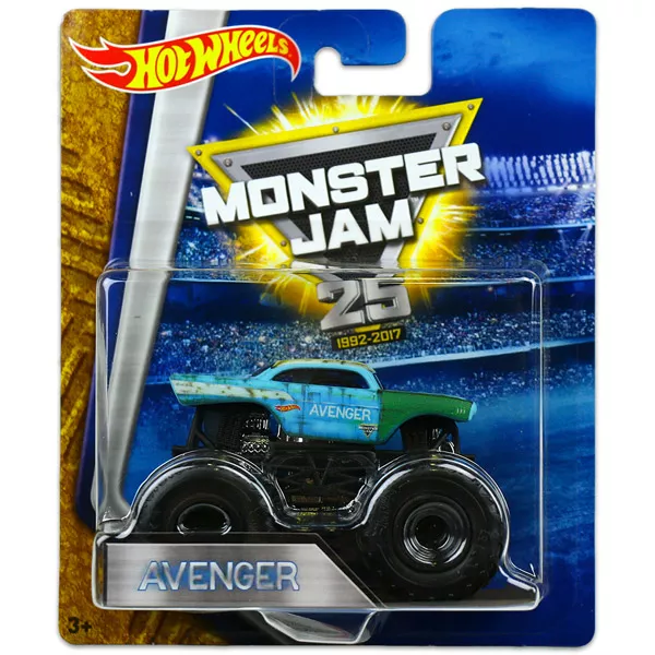 Monster jam 25 sales hot wheels