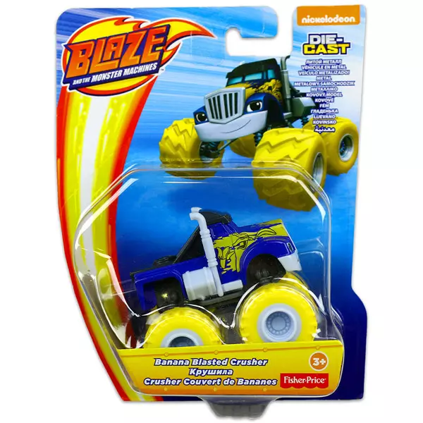 Blaze and the Monster Machines: Mini vehicul Banana Blasted Crusher