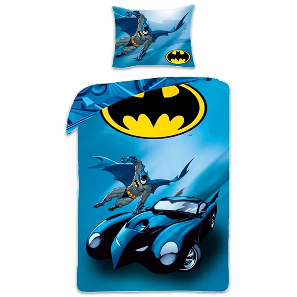 Batman: Batmobil 2 részes ágyneműhuzat 