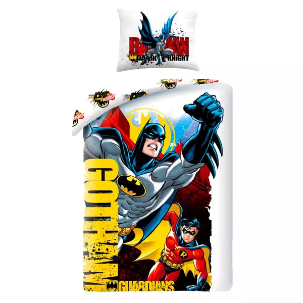 Batman: Batman şi Robin - lenjerie de pat cu 2 piese