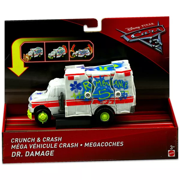 Verdák 3 Crunch and Crash: deluxe Dr. Damage derbi járgány