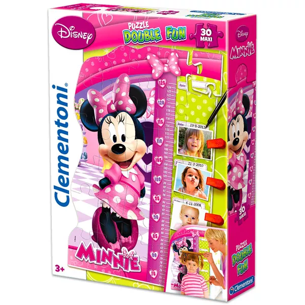 Clementoni: Minnie egér 30 darabos magasságmérő maxi puzzle