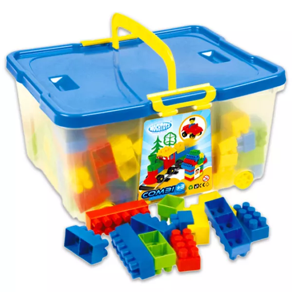 Combi Blocks: 200 cuburi de construcţii din plastic în cutie
