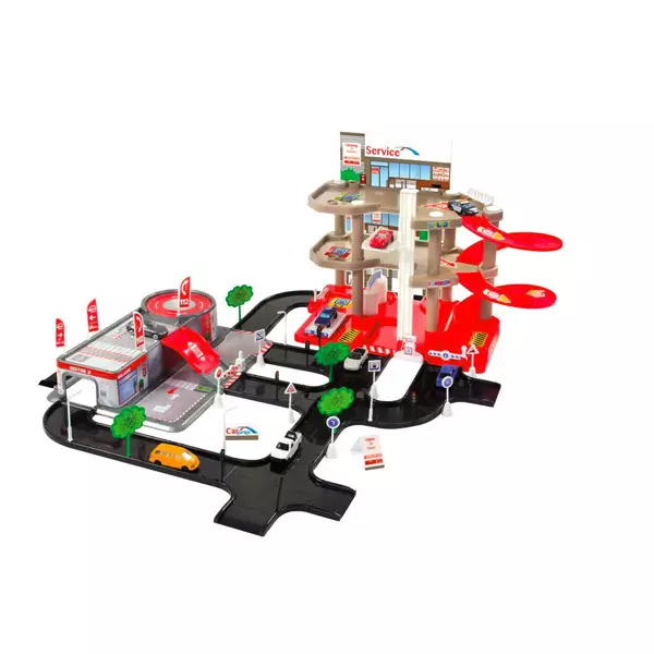 CarService: Parkhaus mit Etagen