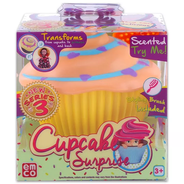 Cupcake: Meglepetés Sütibaba - Piper