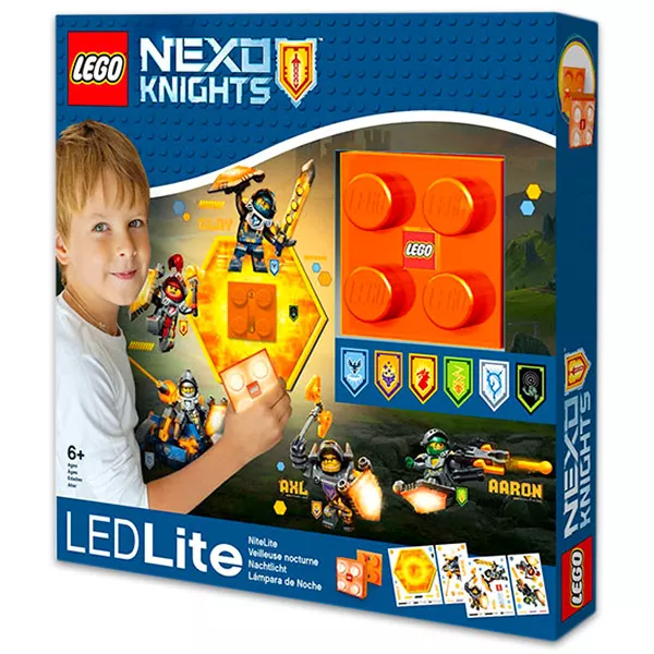 LEGO Nexo: elemes falilámpa falmatricával