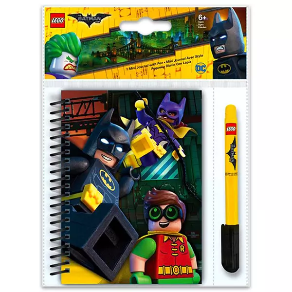 LEGO Batman Movie: mini napló zselés tollal