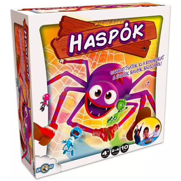 Păianjen înfometat - joc de societate cu instrucţiuni în lb. maghiară