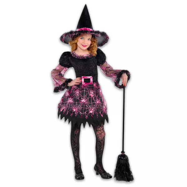 Costum Vrăjitoare roz - 134 cm, 8-10 ani