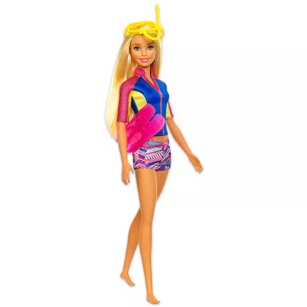 Barbie: Dolphin Magic - Păpuşa Barbie scafandru cu păr blond