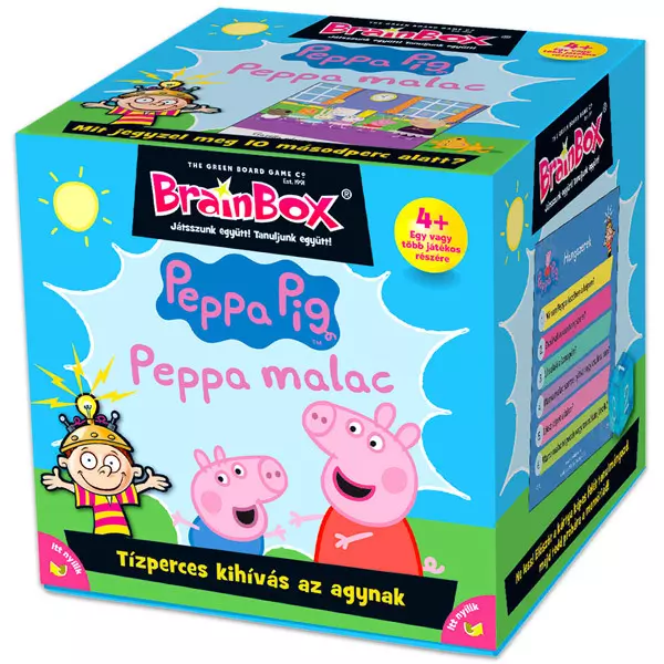 Brainbox: Peppa Pig - joc de societate în lb. maghiară
