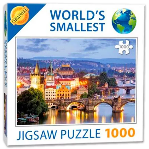 A világ legkisebb puzzle-je: Prága kirakó