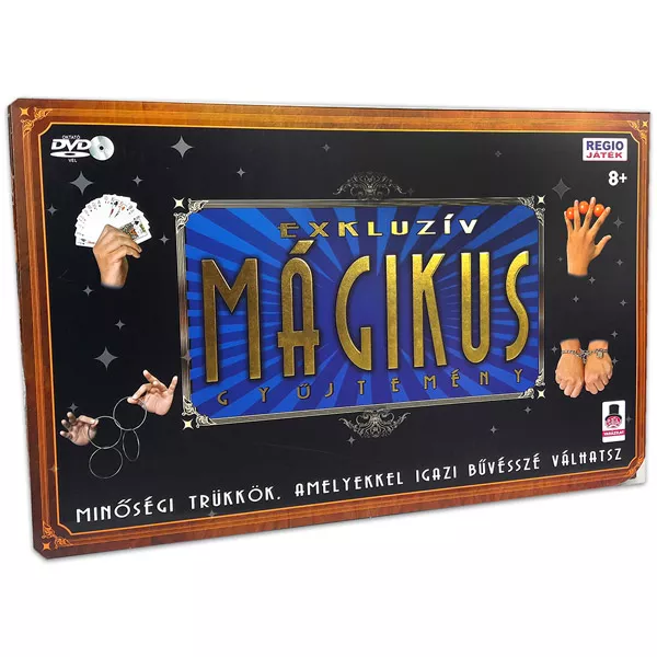Colecţie magică exclusivă - Cutie magician Vintage în lb. maghiară