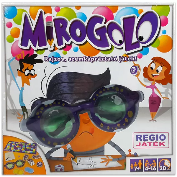 Mirogolo joc de societate cu instrucţiuni în lb. maghiară