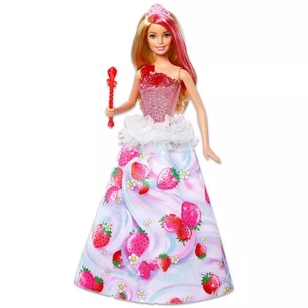 Barbie Dreamtopia: Păpuşă Sweetville Princess cu lumini şi sunet