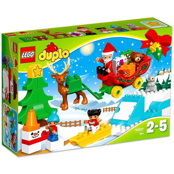 LEGO DUPLO: Vacanţa de iarnă cu Moş Crăciun 10837