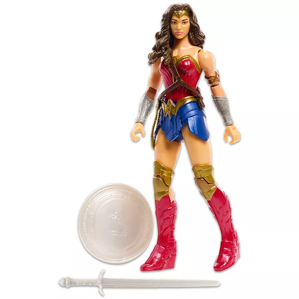 Az igazság: Wonder Woman akciófigura karddal és pajzzsal 