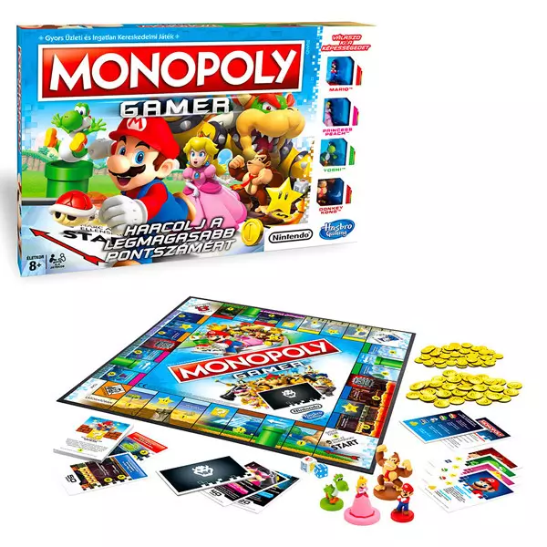 Monopoly Gamer joc de societate în lb. maghiară