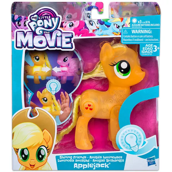 My Little Pony: The Movie - Figurina interactivă Applejack