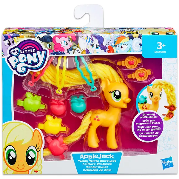 My Little Pony: The Movie Coafuri de gală - Figurină Applejack