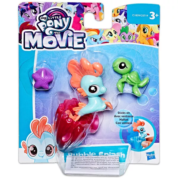 My Little Pony: The Movie - Figurina ponei sirenă Bubble Splash