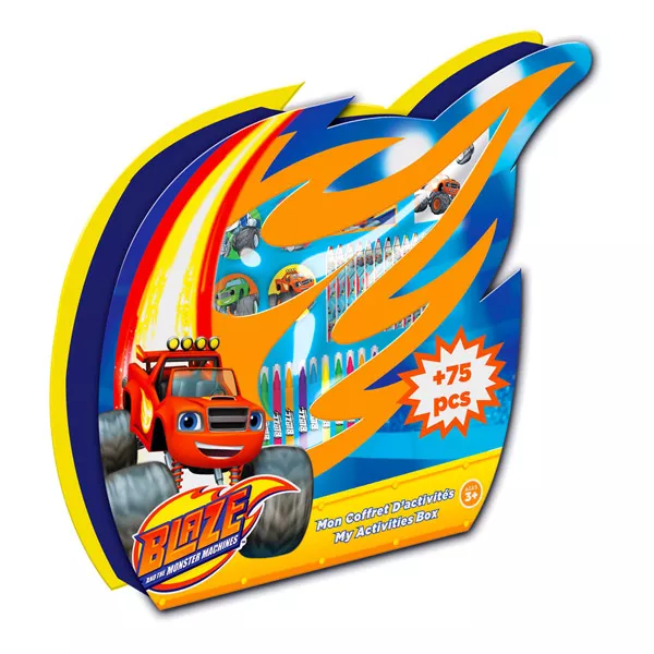 Blaze and the Monster Machines: set creativ cu 75 piese