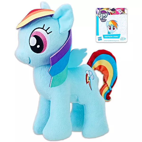 My Little Pony: Figurina pluş Rainbow Dash - 25 cm