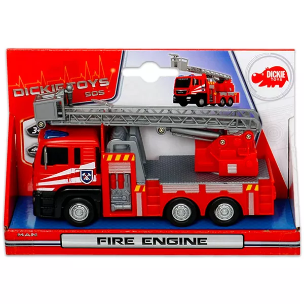 Dickie: Fire Engine tűzoltóautó - 17 cm, kétféle