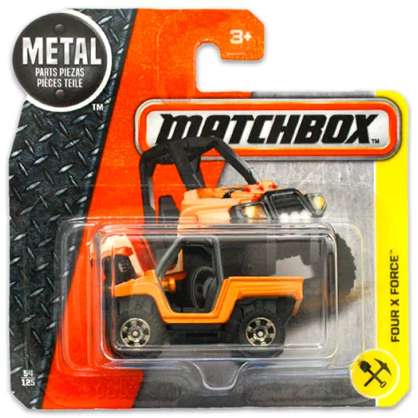 Matchbox: Maşinuţă Four X Force - portocaliu