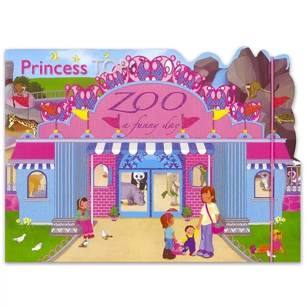 Princess Top: Zoo, a funny day - carte educativă