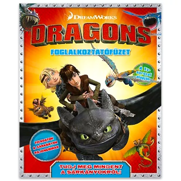 DreamWorks: Dragons foglalkoztatófüzet
