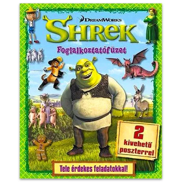 DreamWorks: Shrek - caiet educativ în lb. maghiară
