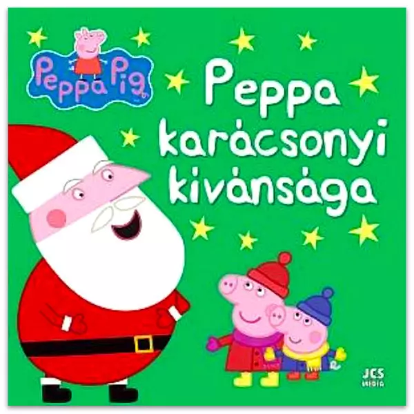 Peppa Pig: Dorința de crăciun a lui Peppa - carte de povești în lb. maghiară