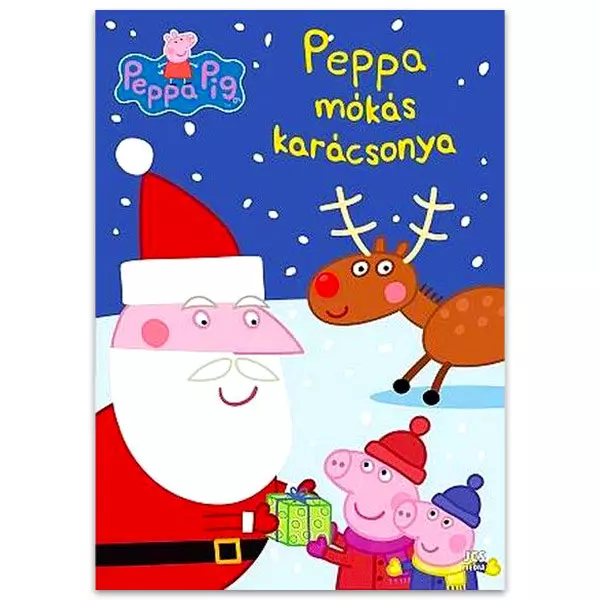 Peppa malac: Peppa mókás karácsonya foglalkoztató matricákkal