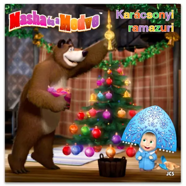 Masha és a Medve: Karácsonyi ramazuri mesekönyv