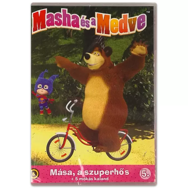 Masha és a Medve 5. DVD: Mása, a szuperhős