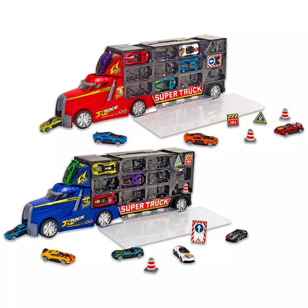 Camion transportor cu maşinuţe - diferite