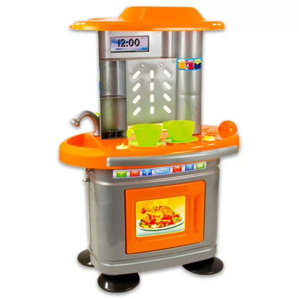 Chefs: bucătărie gri-portocalie 67 cm