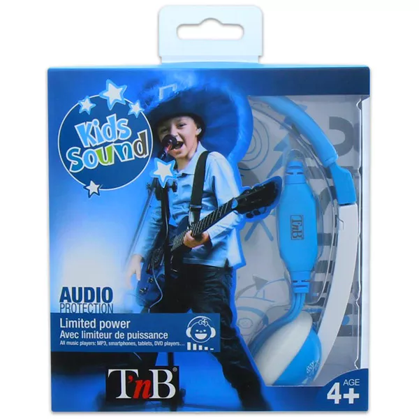 TnB căşti audio stereo pentru copii - albastru